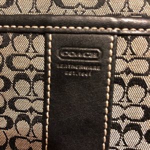 Black Coach Crossbody Purse